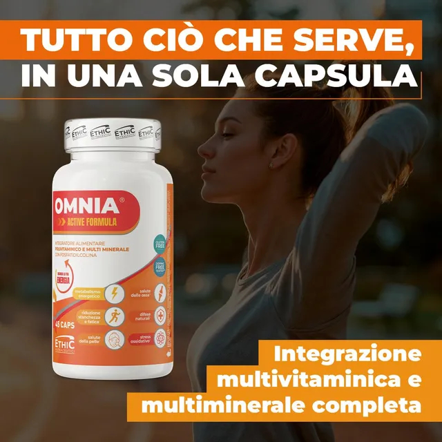 ethicsport-omnia-active-formula-multivitaminico-45-capsule-vegetali image 1