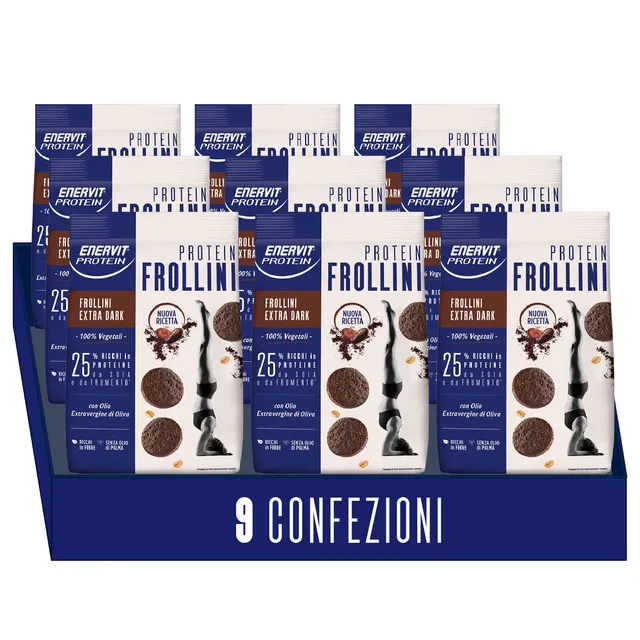enervit-frollini-extra-dark-vegetali-proteici-9-sacchetti-da-200-g image 1