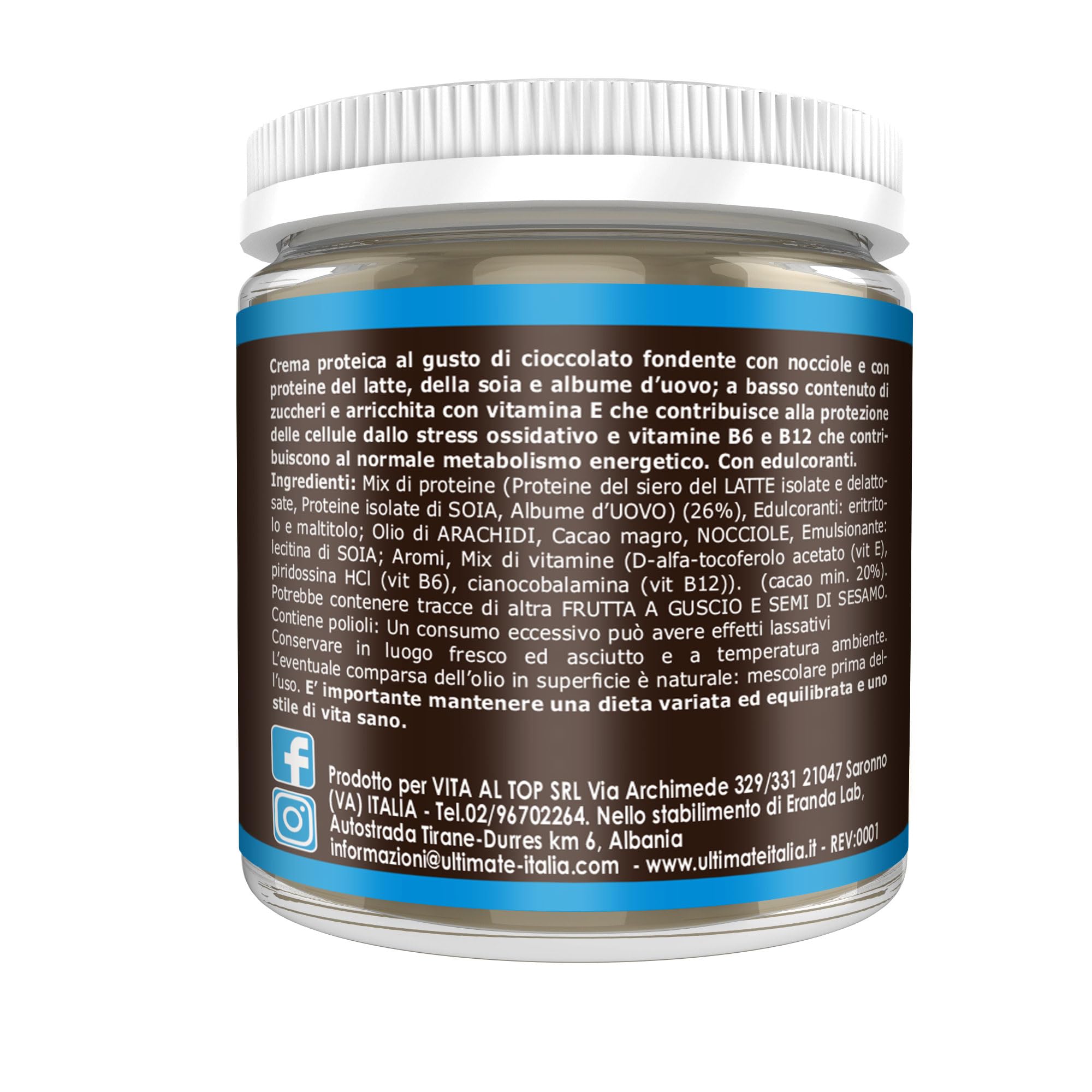 ultimate-italia-protein-cream-gusto-cioccolato-fondente-crema-proteica-2x250g image 3