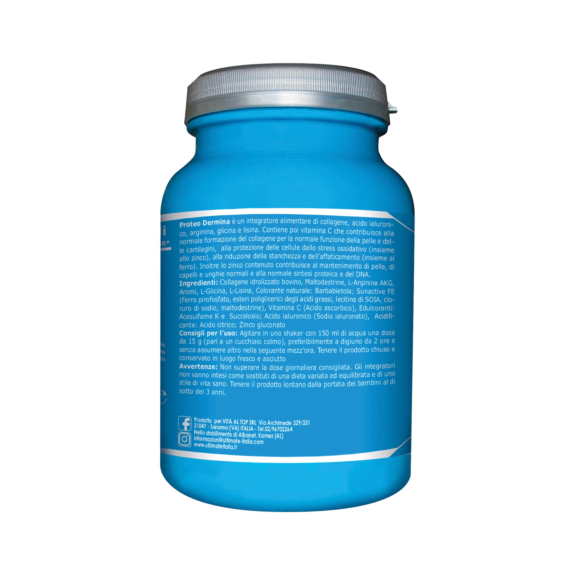 ultimate-italia-proteo-dermina-collagene-450-g-fragola image 4