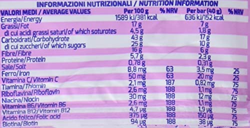 proaction-pink-fit-colazione-barretta-cioccolato-24-x-40-g image 7