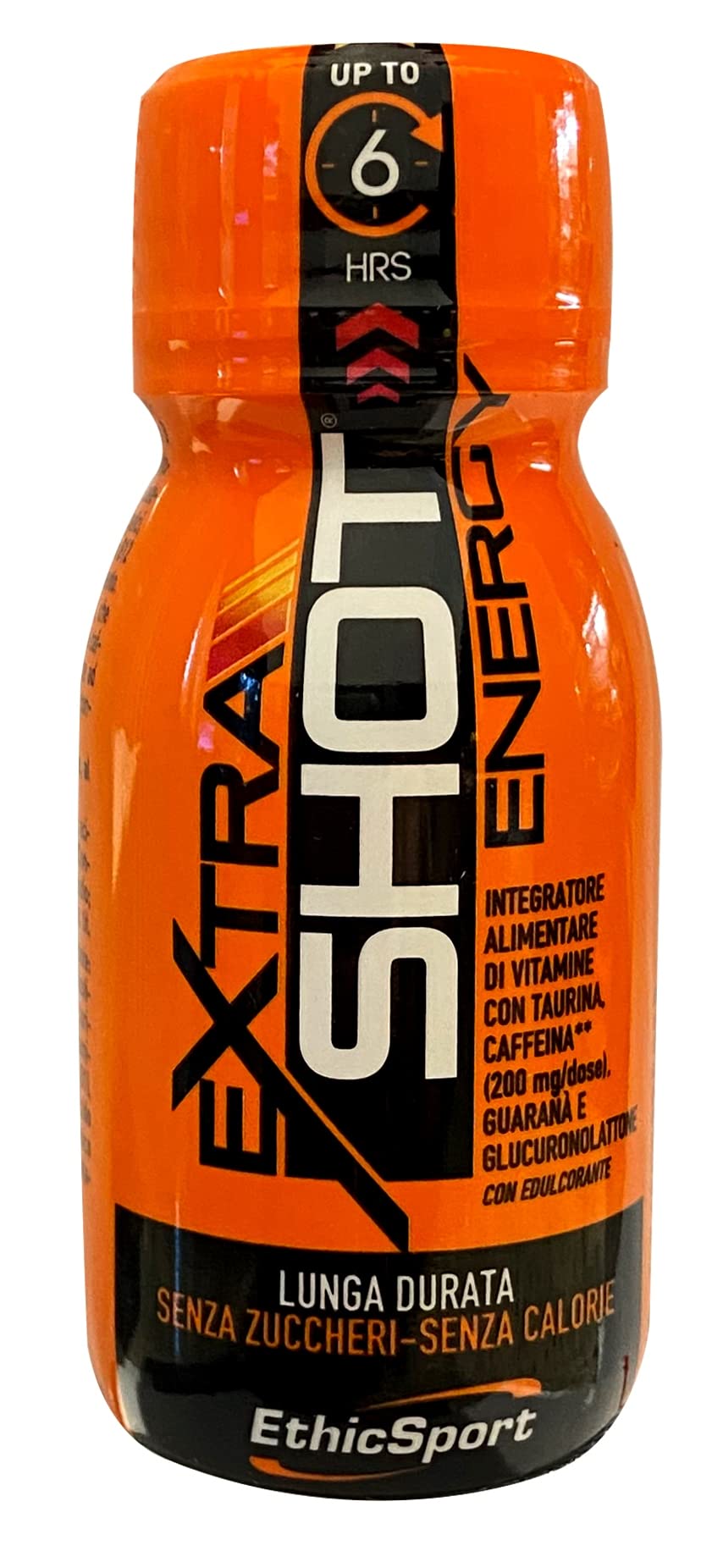 ethicsport-extra-shot-energy-12x60ml-shot-caffeina-200mg-taurina-guarana image 2