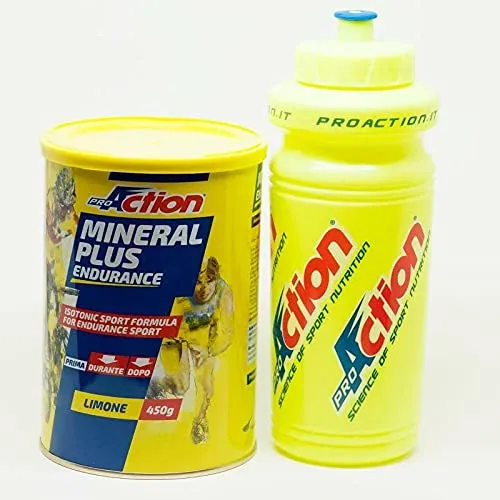 proaction-mineral-plus-gusto-limone-integratore-idrosalino-450g-borraccia-600ml image 1