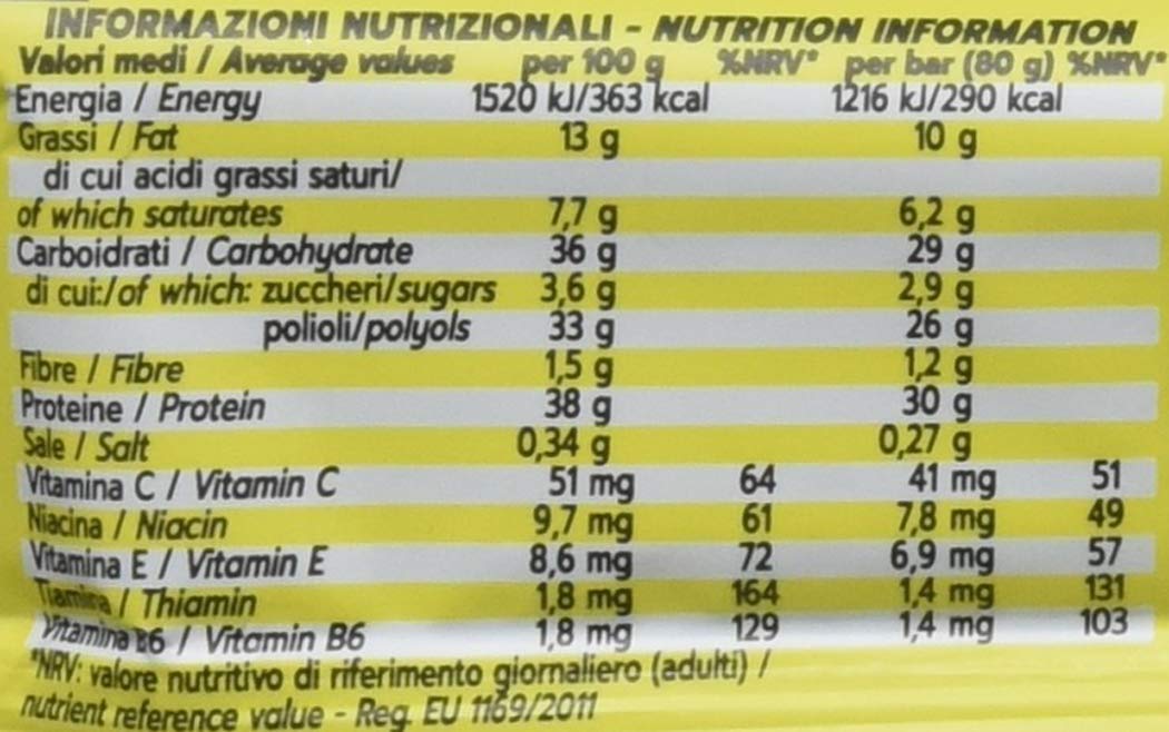 proaction-protein-bar-38-gusto-cocco-16-barrette-da-80g image 3