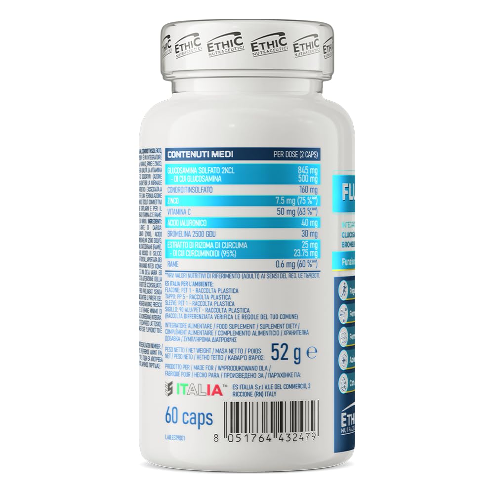 ethicsport-fluid-motion-integratore-articolazioni-glucosamina-condroitina-60-cap image 2