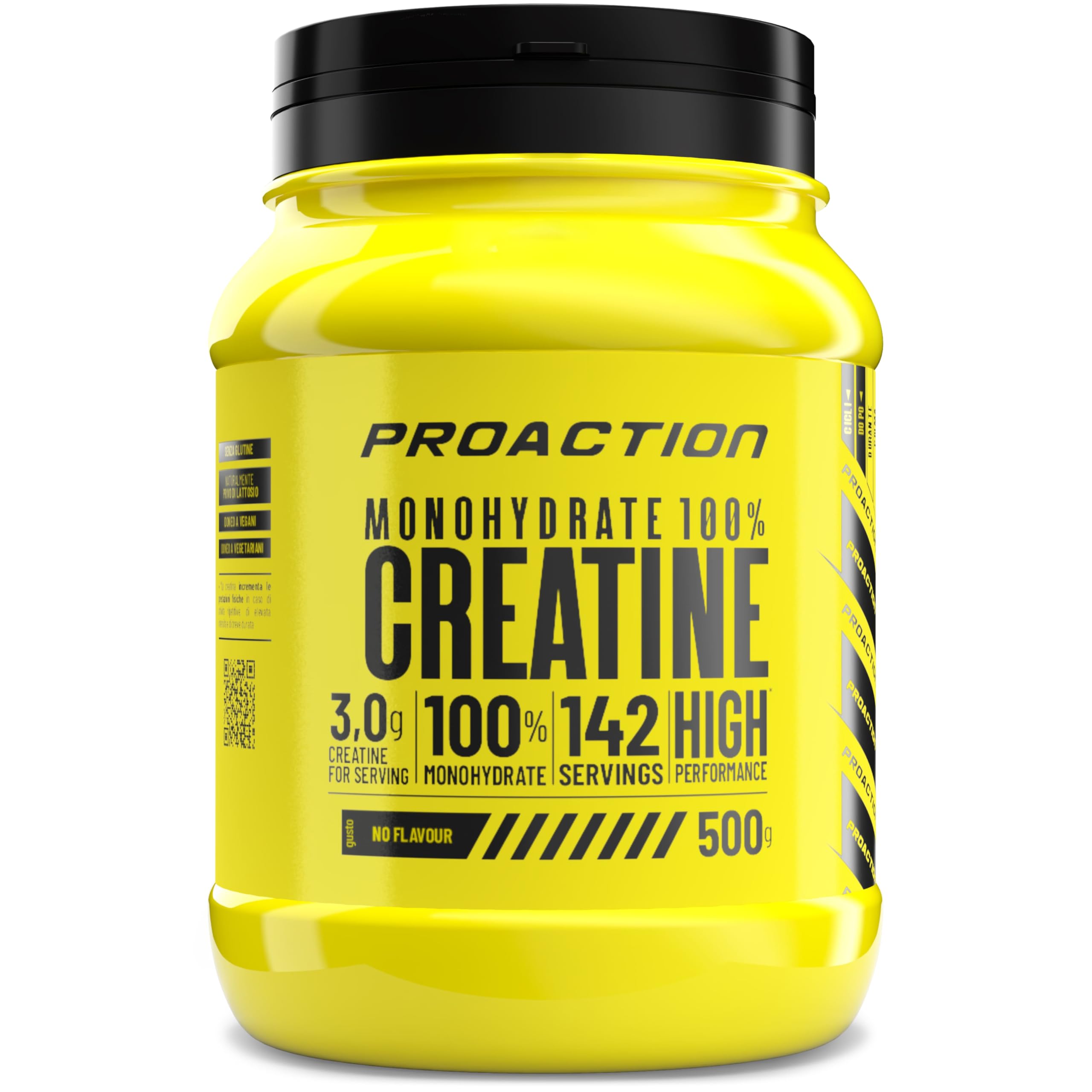 proaction-creatina-monoidrata-in-polvere-100-pura-500-g-142-porzioni image 1