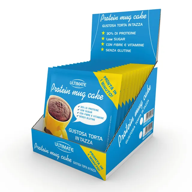 ultimate-italia-protein-mug-cake-cioccolato-12-x-35g-senza-glutine image 1