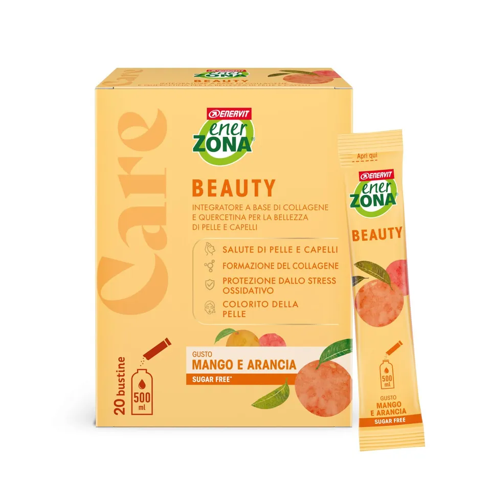 enervit-enerzona-care-beauty-collagene-verisol-20-bustine-mango-arancia image 1