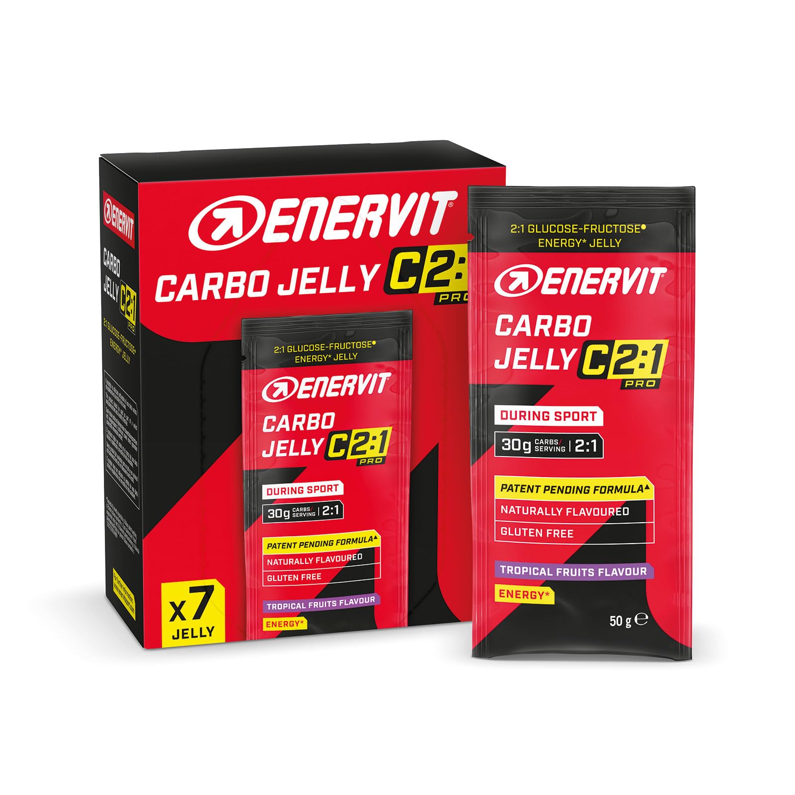 enervit-carbo-jelly-c2-1pro-gel-energetico-tropicale-box-da-7-x-50-ml image 1