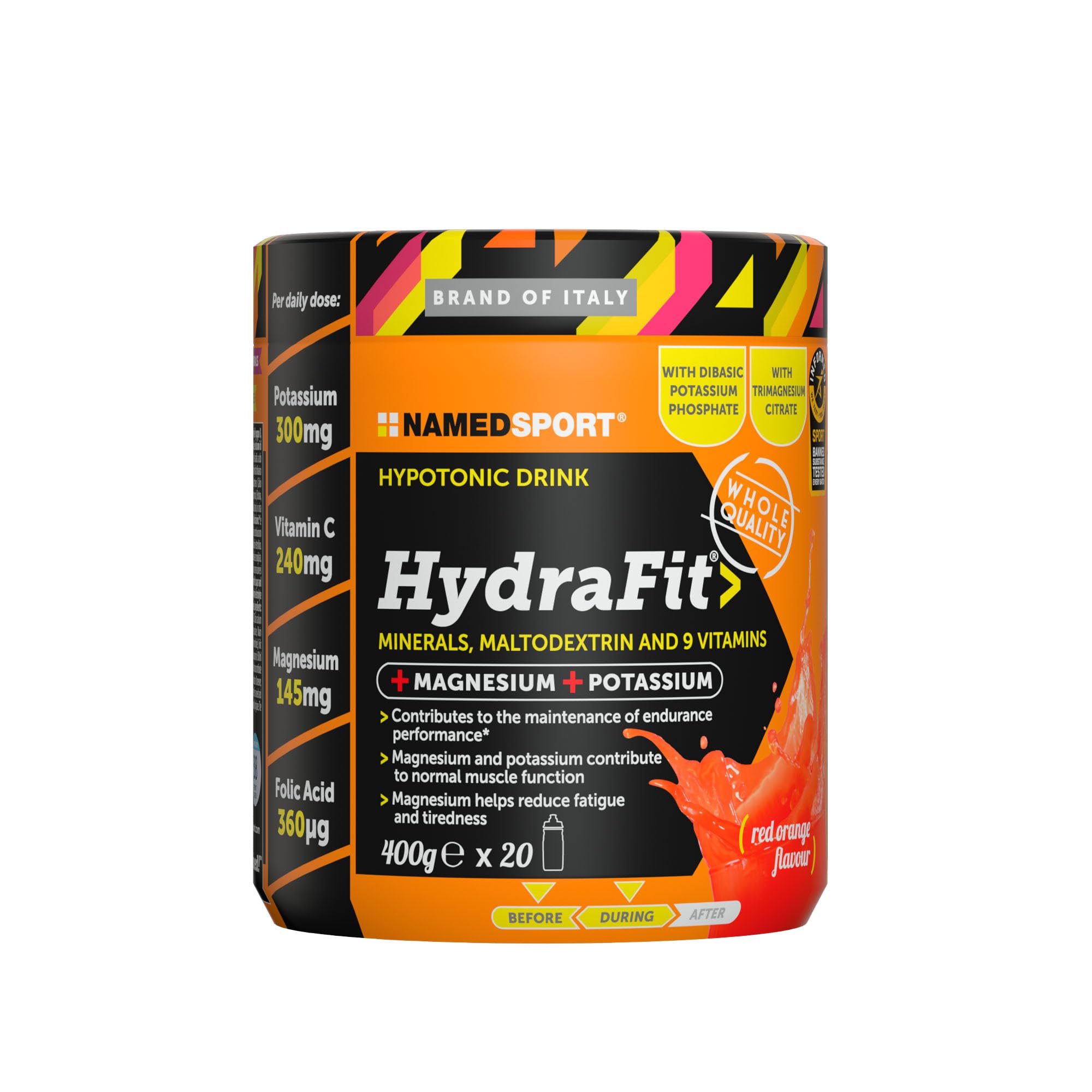 namedsport-hydrafit-sportbottle-multivitaminico-idrosalino-magnesio-e-potassio image 6