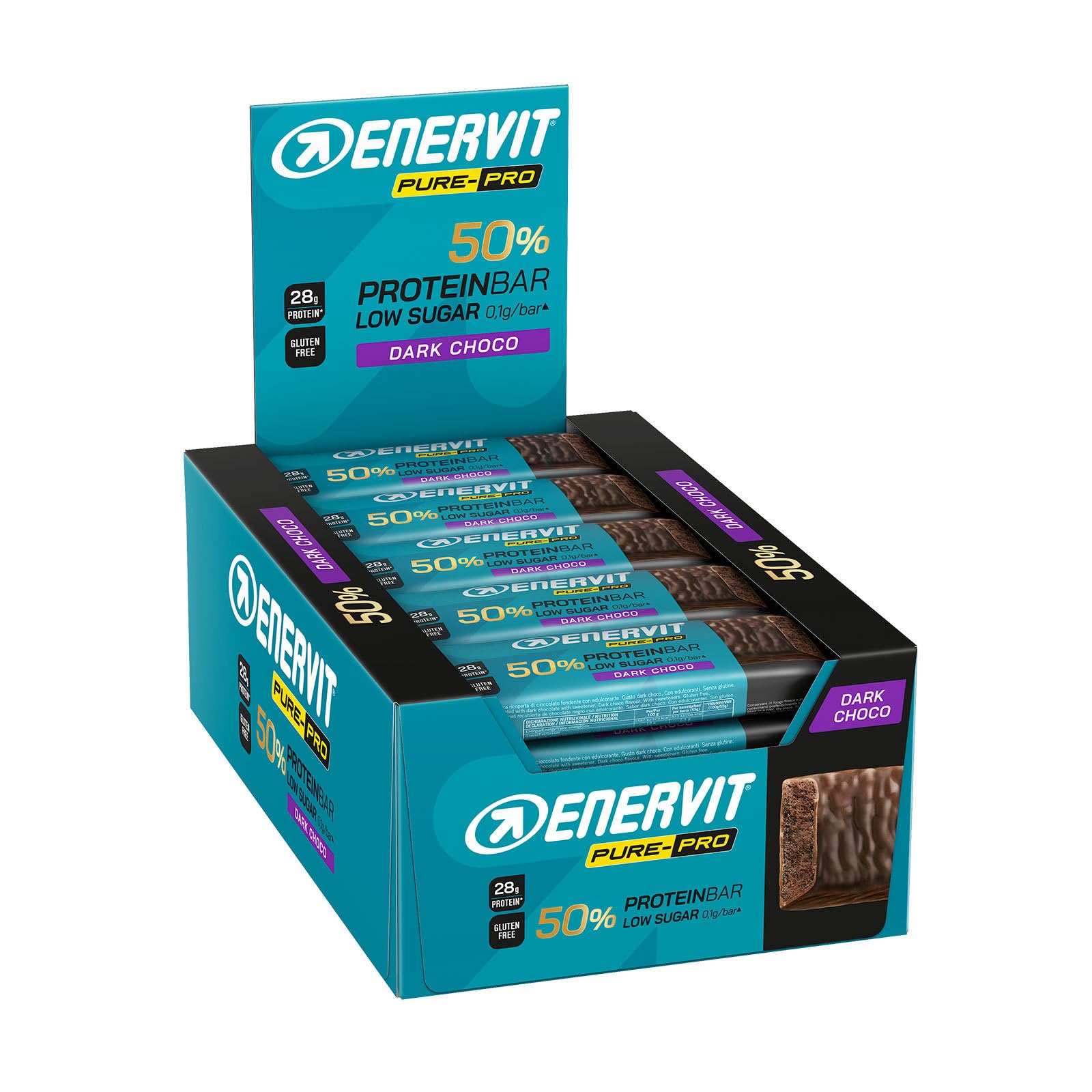 enervit-pure-pro-protein-bar-50-white-blast-gusto-cioccolato-bianco-25x55g image 7