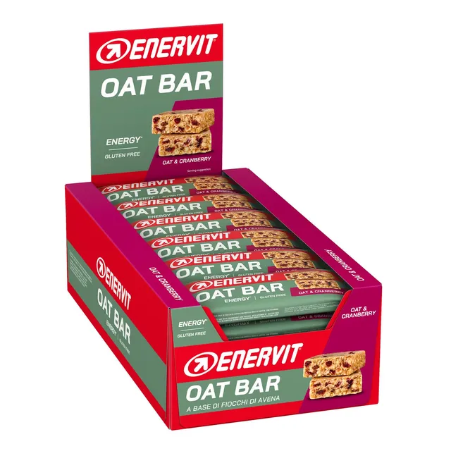 enervit-oat-bar-oat-cranberry-barretta-avena-senza-glutine-25-x-50g image 1
