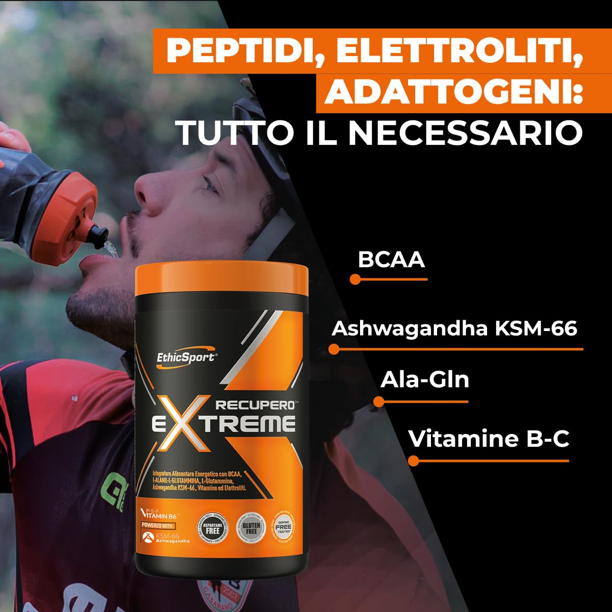 ethicsport-recupero-extreme-recovery-drink-post-workout-400g image 4