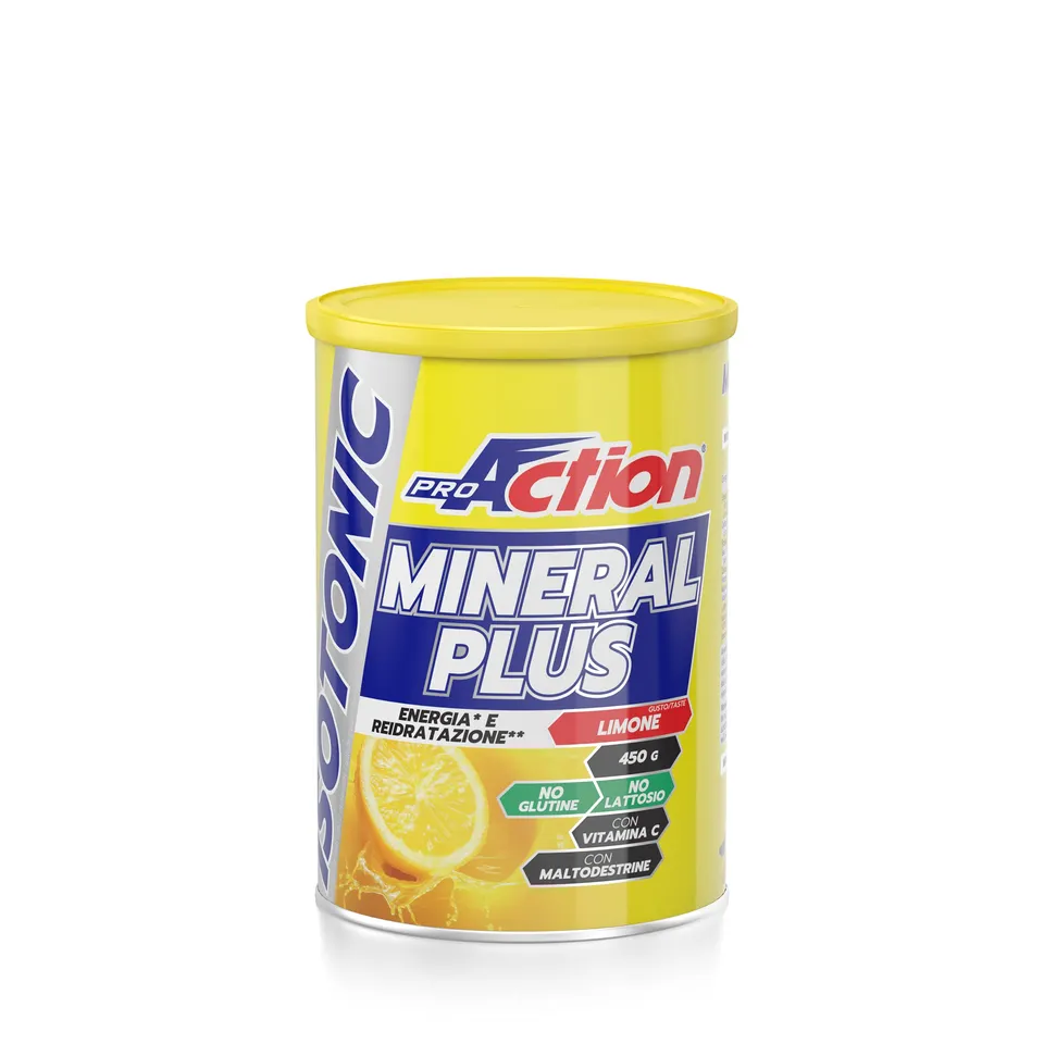 proaction-mineral-plus-isotonic-limone-integratore-sali-minerali-isotonico-450g image 1