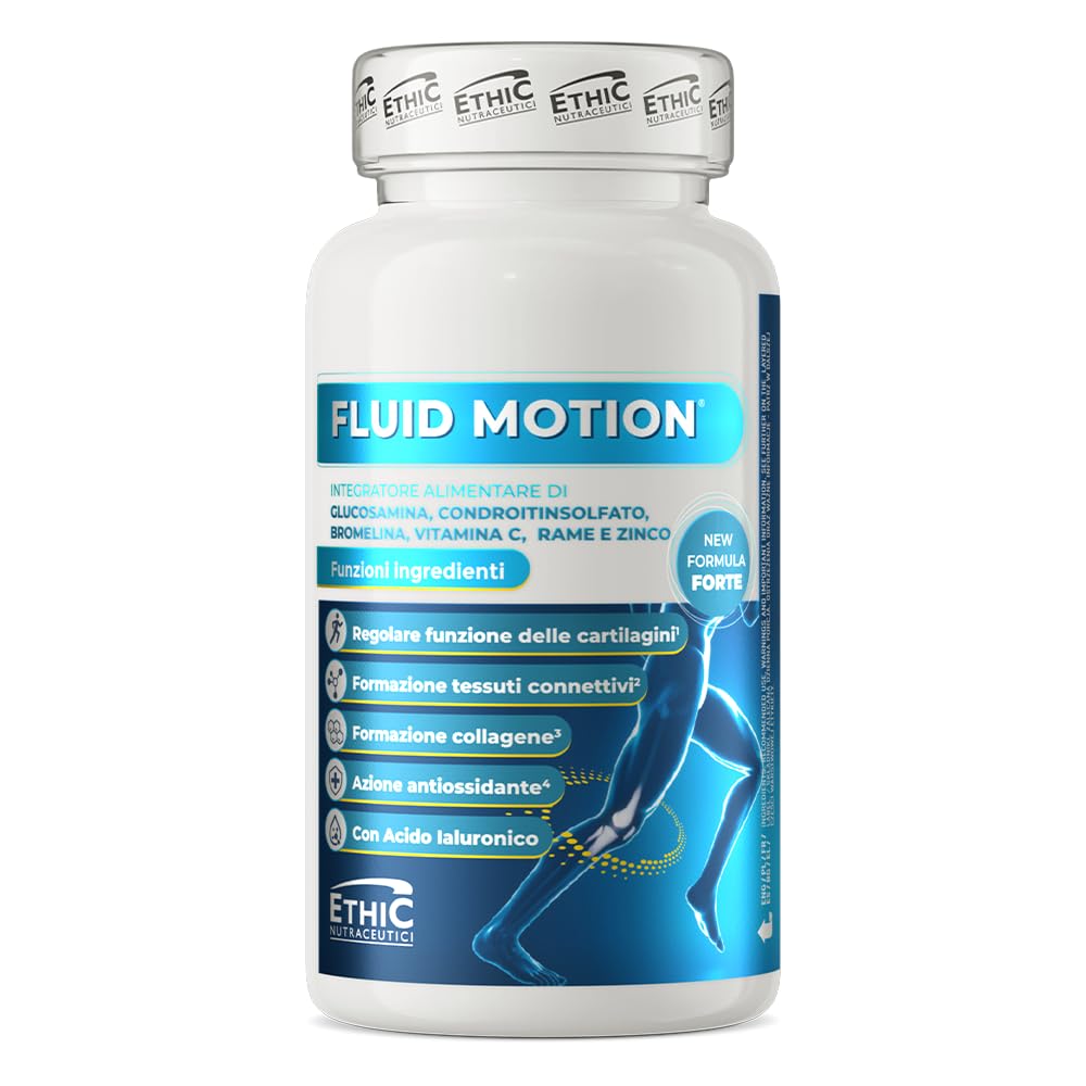 ethicsport-fluid-motion-integratore-articolazioni-glucosamina-condroitina-60-cap image 1