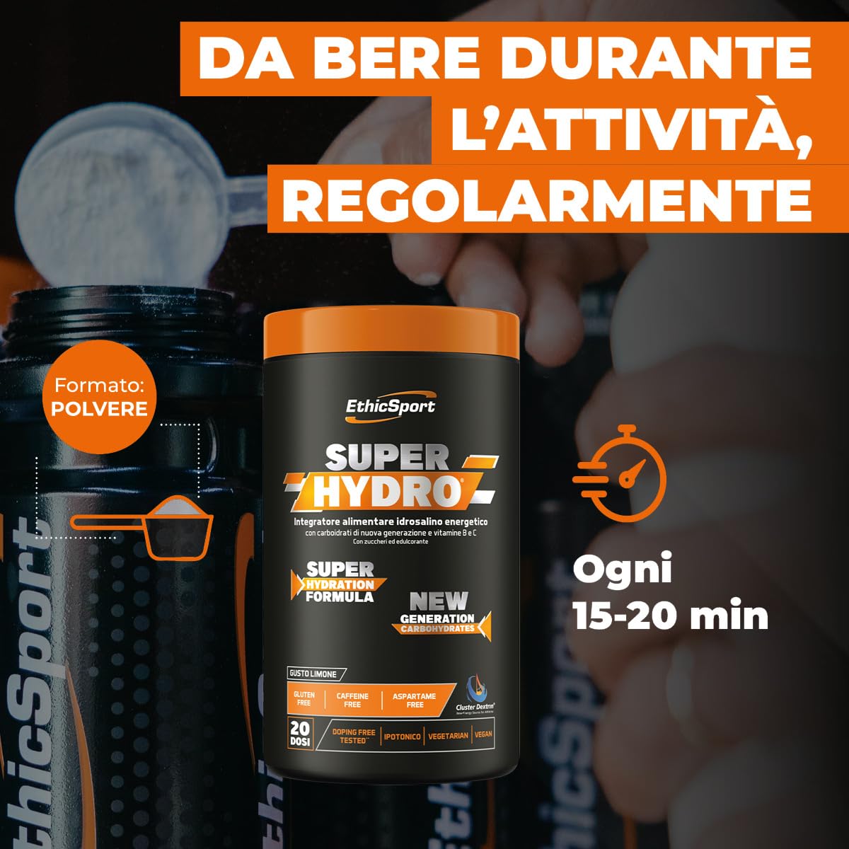 ethicsport-super-hydro-integratore-idrosalino-energetico-limone-500g image 5