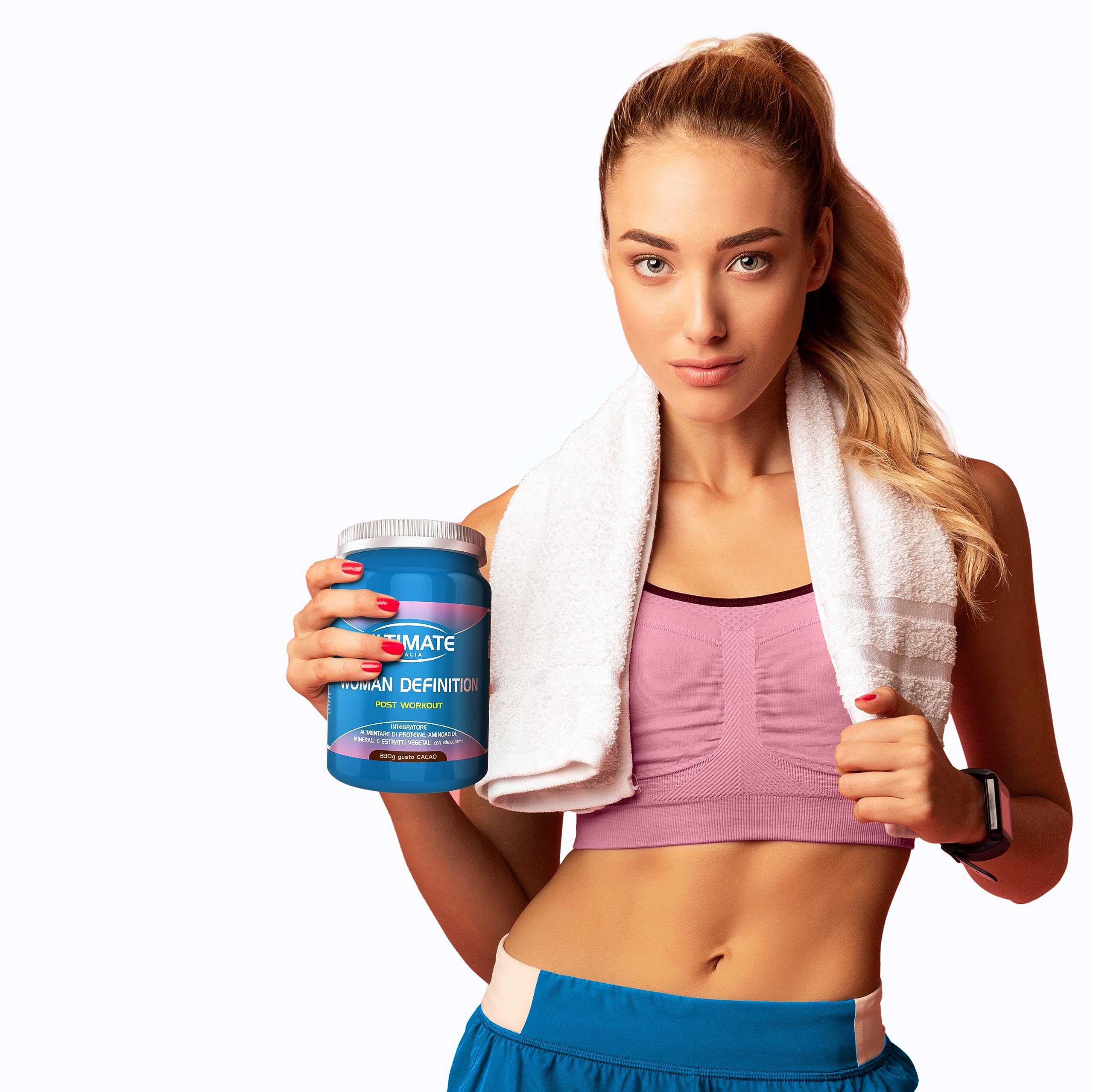 woman-definition-post-workout-cacao-ultimate-italia-280-g-senza-glutine image 6