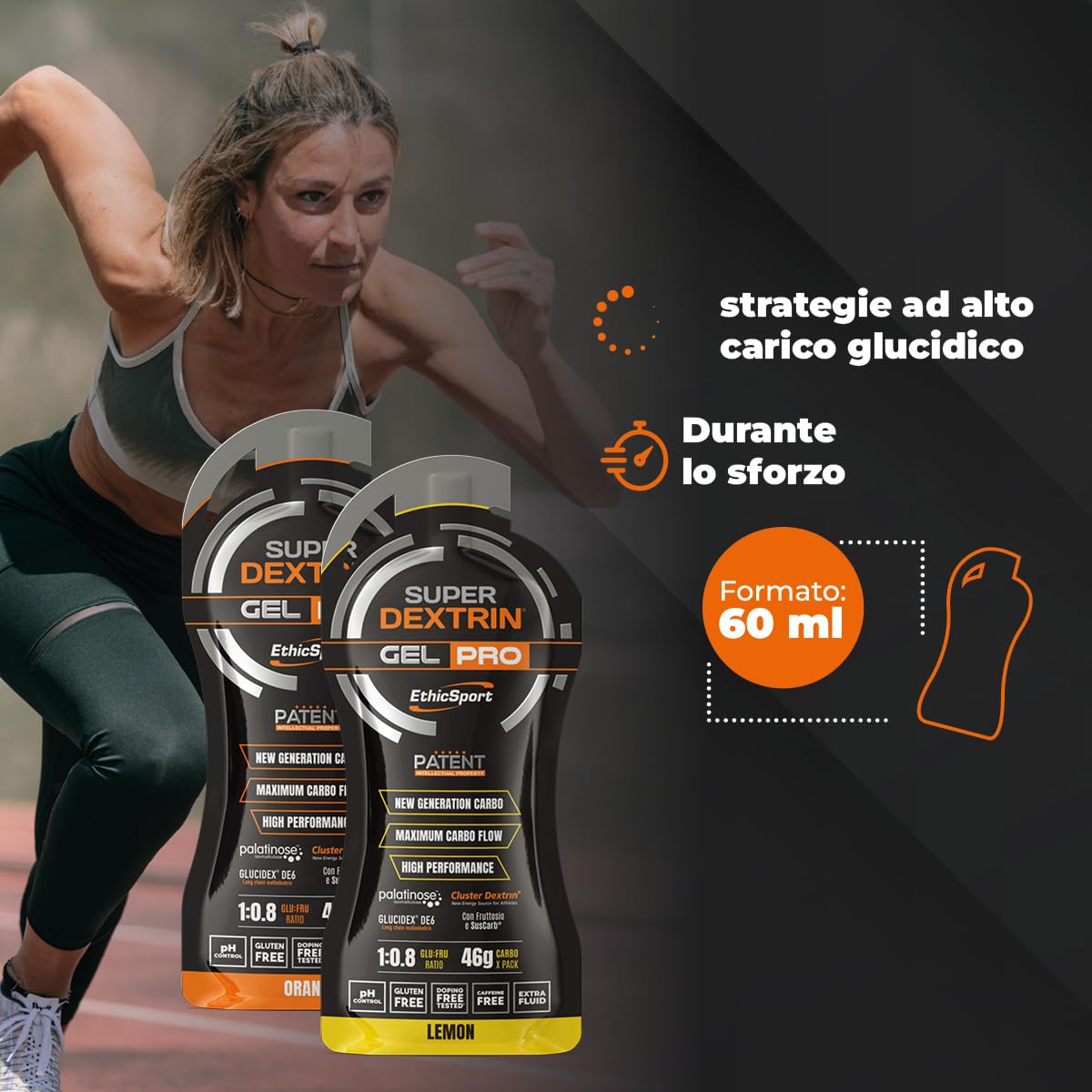 ethicsport-super-dextrin-gel-pro-gusto-arancia-gel-energetico-15x60ml image 5