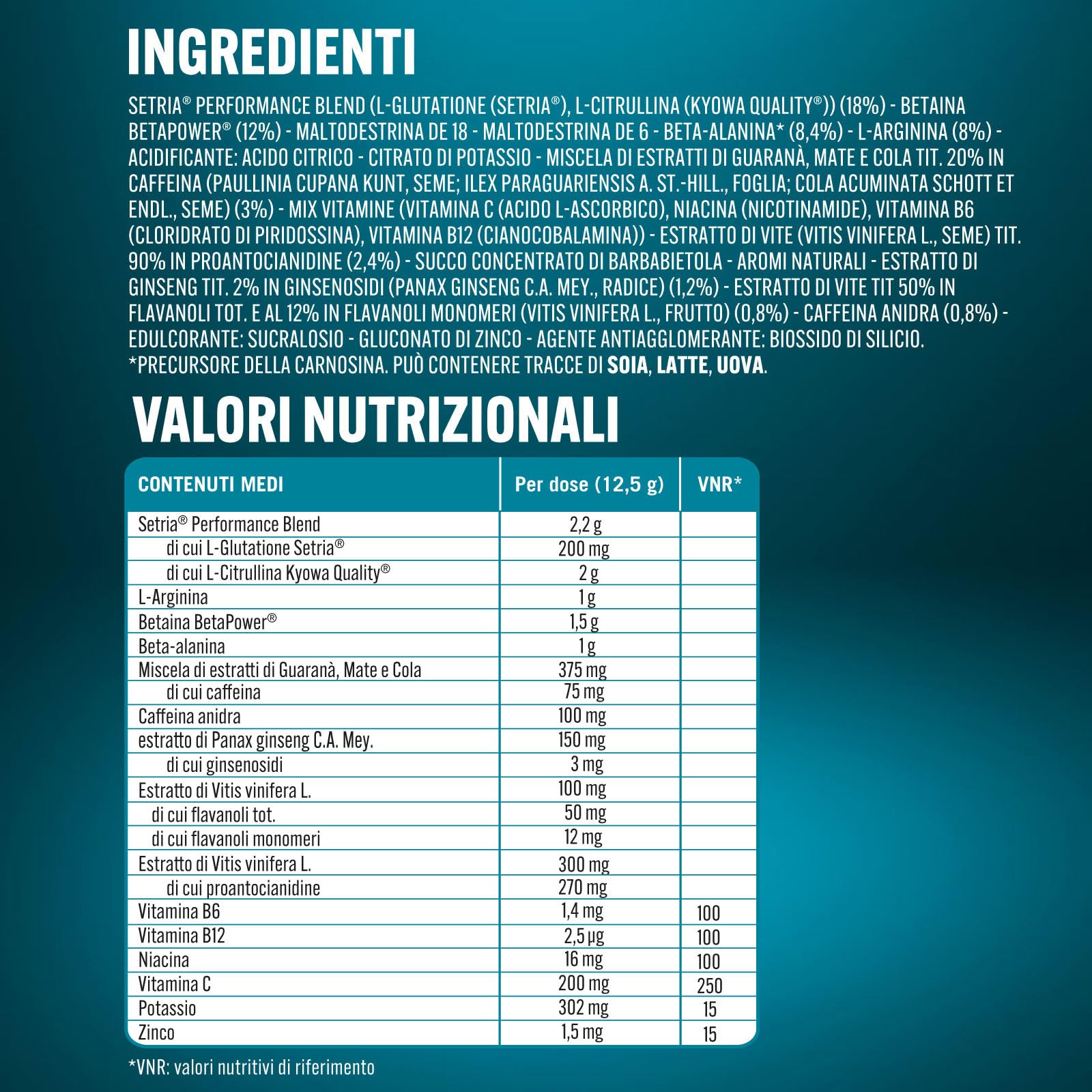 enervit-pure-pro-pre-workout-fragola-ananas-con-caffeina-e-creatina-313g-vegan image 7