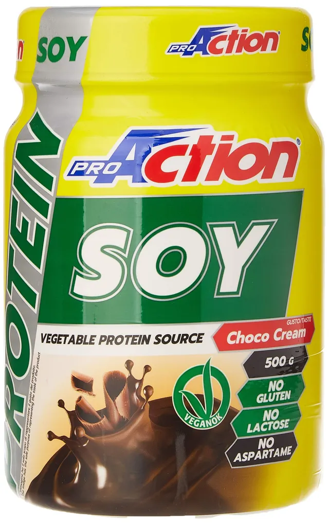 proaction-protein-soy-choco-cream-proteine-soia-500-g image 1