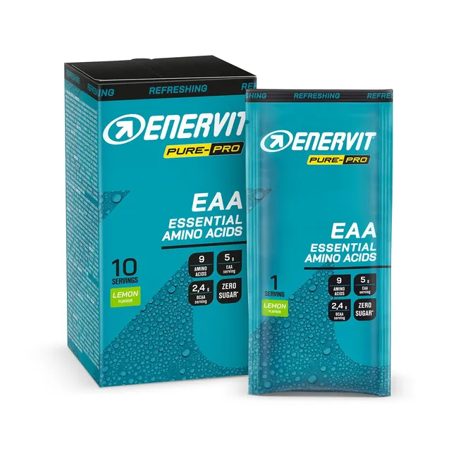 enervit-pure-pro-eaa-in-polvere-10-bustine-da-10g-5g-eaa-bcaa image 1