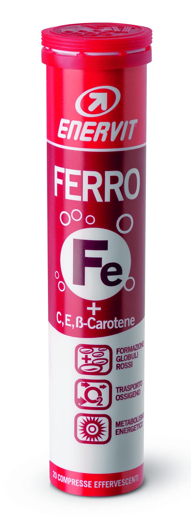 enervit-ferro-integratore-compresse-effervescenti-gusto-arancia-tubo-da-20-compr image 1