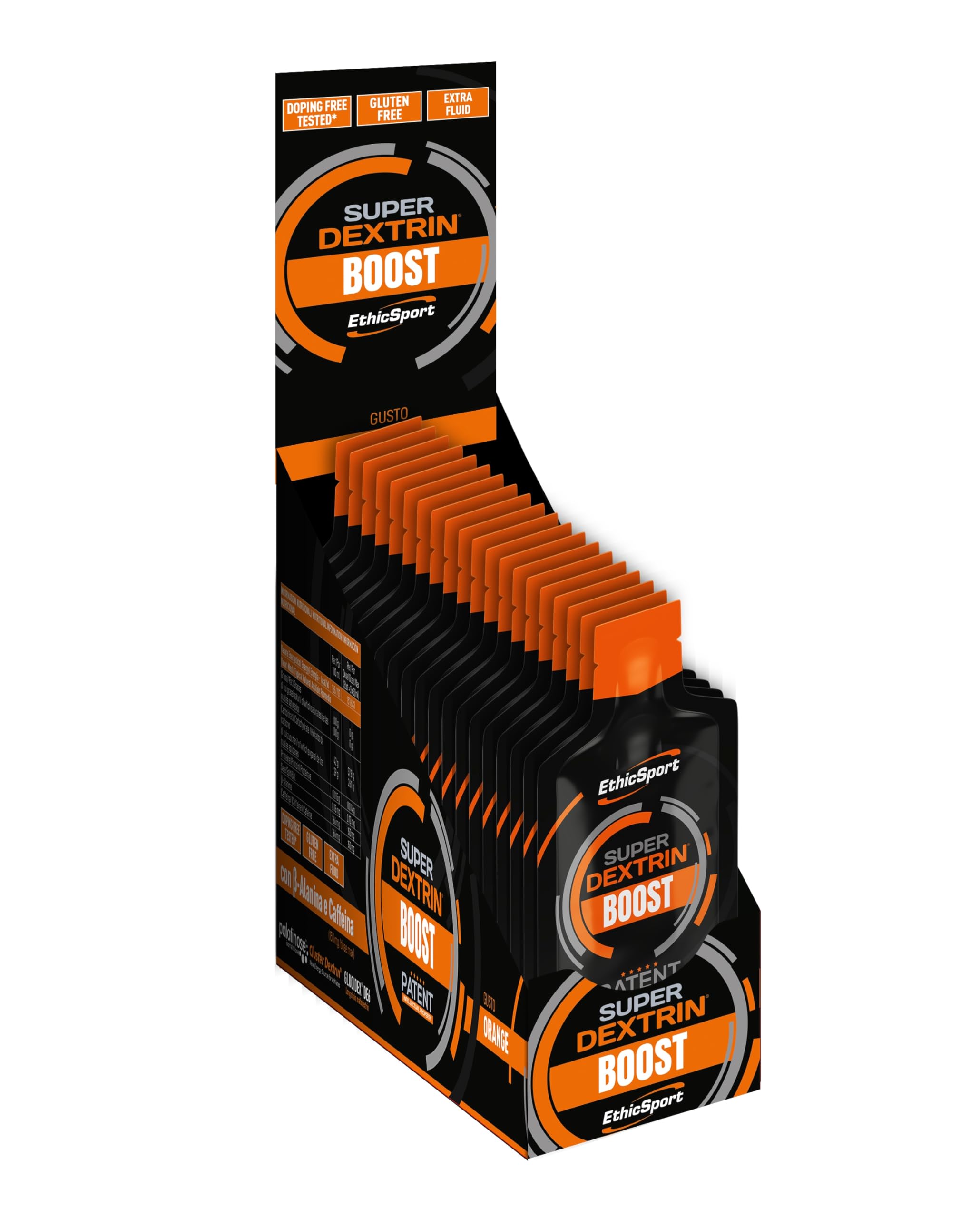 ethicsport-super-dextrin-boost-gel-energetico-20-x-30-ml-gusto-arancio image 1