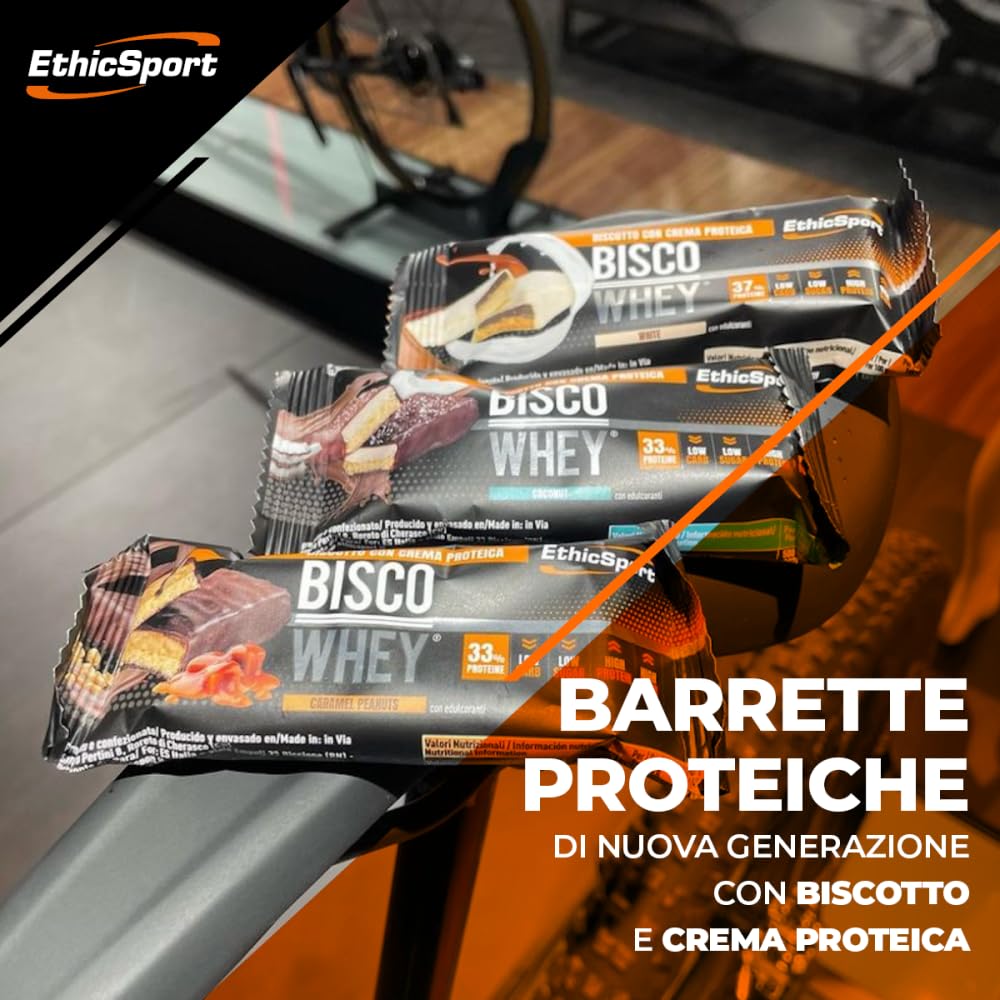 ethicsport-bisco-whey-high-protein-bar-18-x-40-g-cioccolato image 2