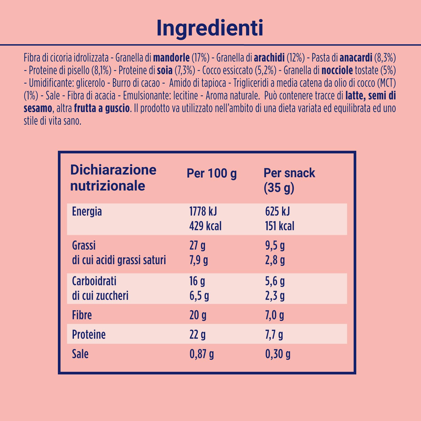 enervit-protein-snack-keto-salted-nuts-30-barrette-x-35-g image 4