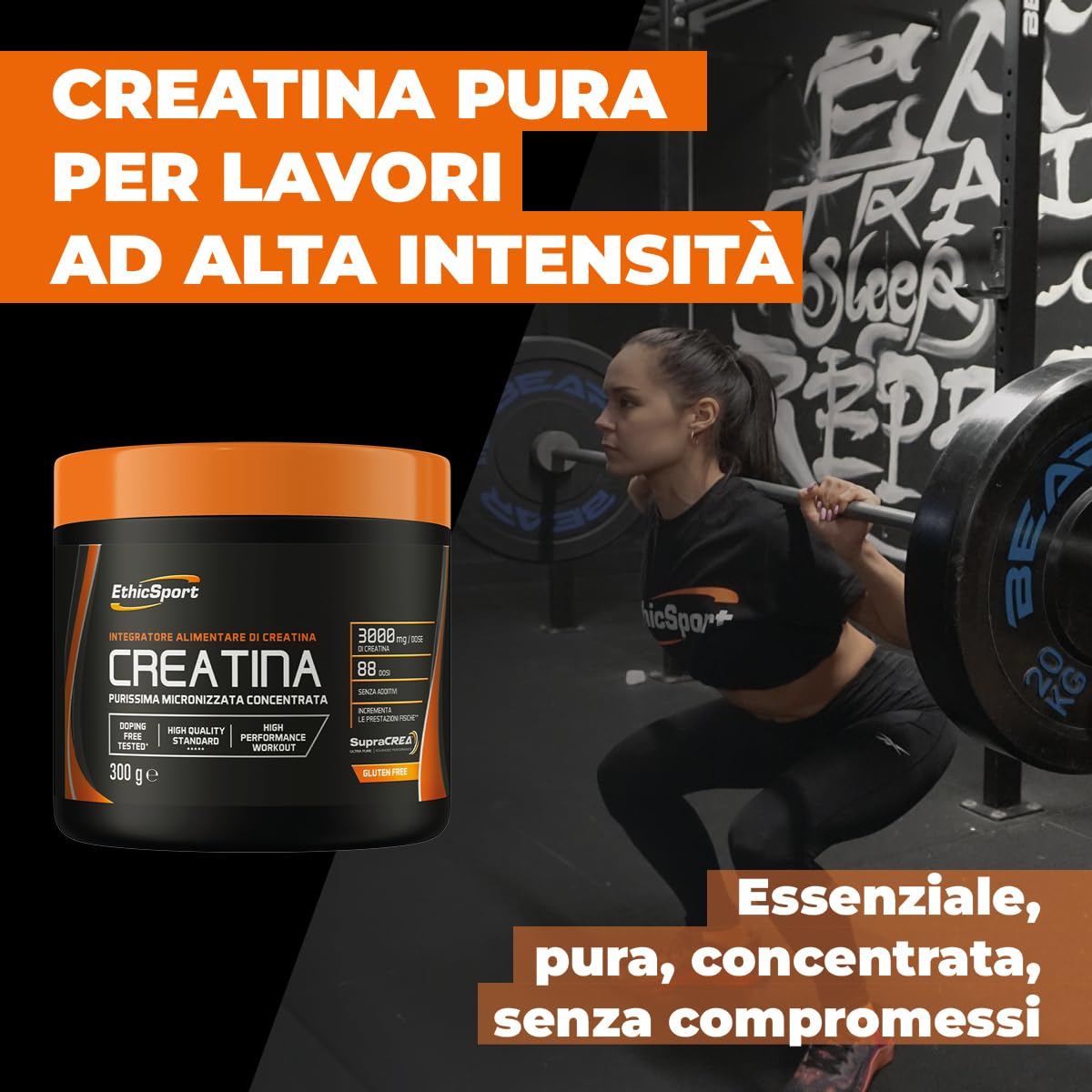 ethicsport-supracrea-creatina-monoidrato-pura-300g-vegan image 3