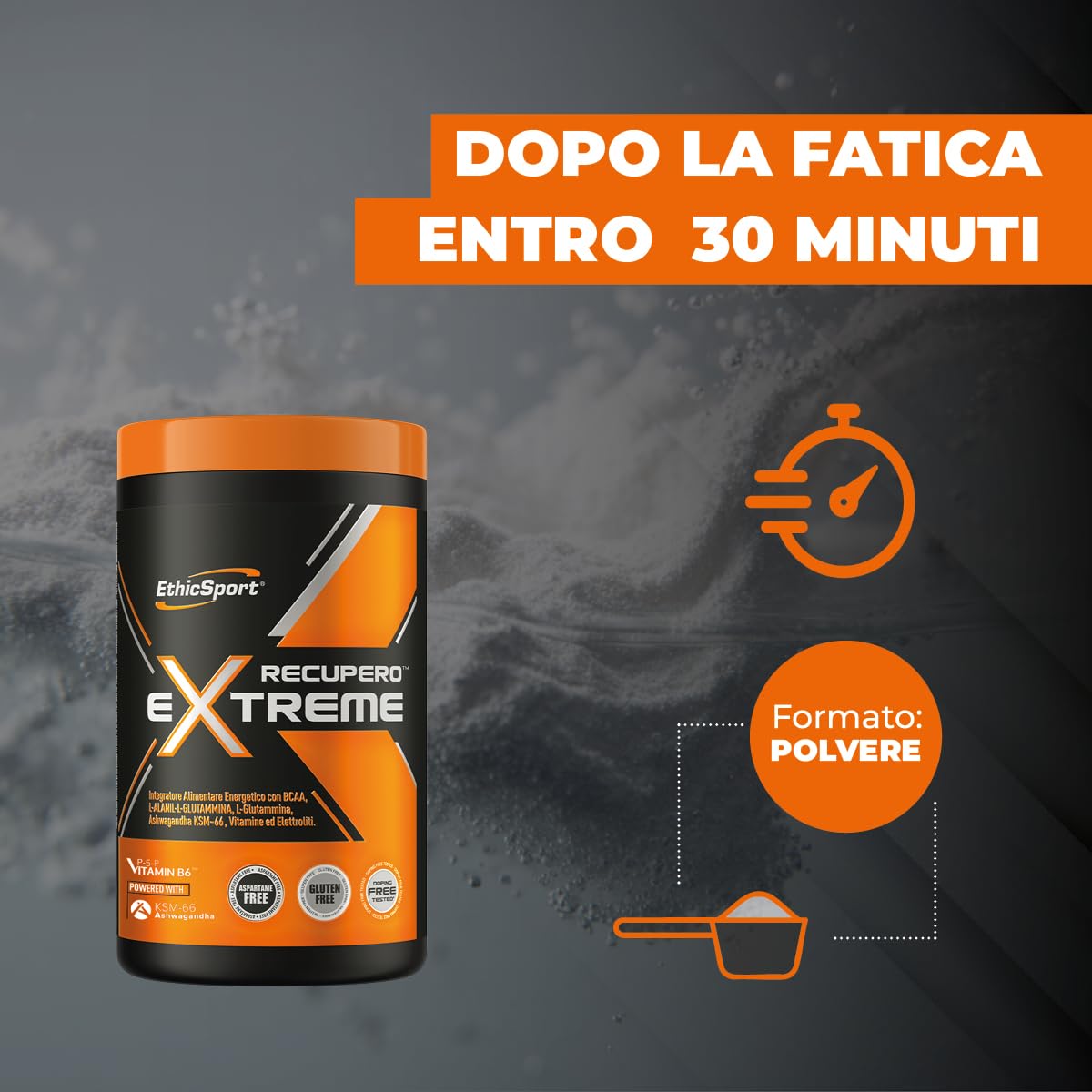 ethicsport-recupero-extreme-recovery-drink-post-workout-400g image 5