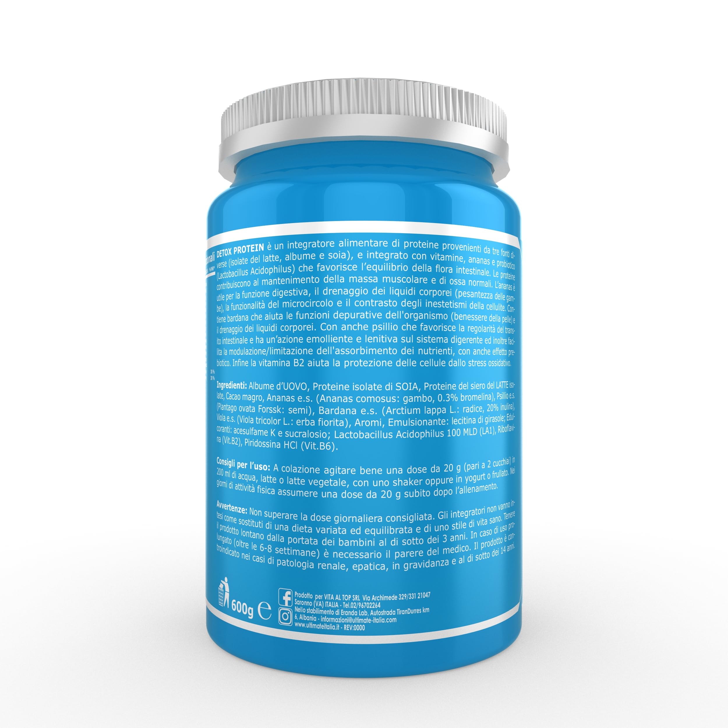 ultimate-italia-detox-protein-gusto-cacao-proteine-con-ananas-bardana-e-probioti image 3