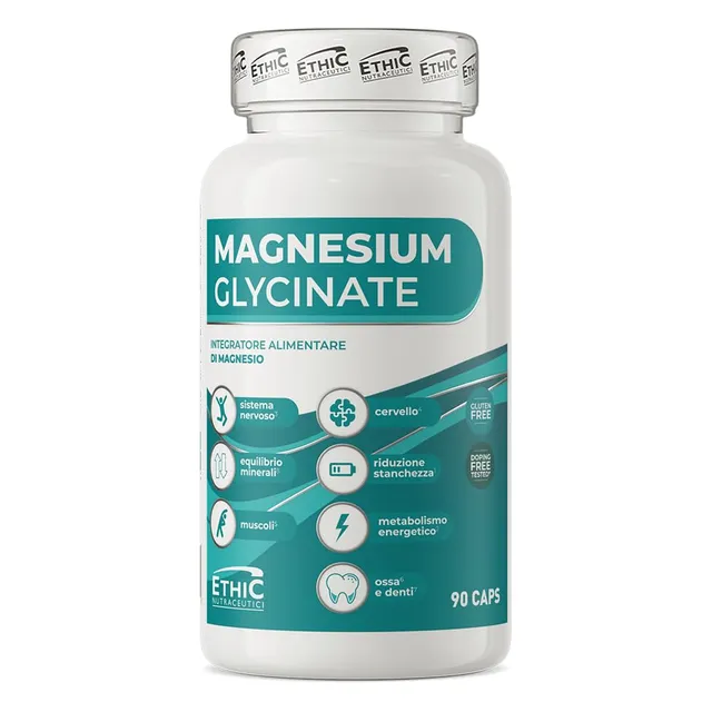 ethicsport-magnesium-glycinate-magnesio-bisglicinato-400-mg-90-capsule-vegetali image 1