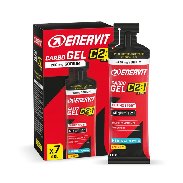 enervit-carbo-gel-c2-1pro-gel-energetico-7-x-60-ml-gusto-neutral-con-sodio image 1