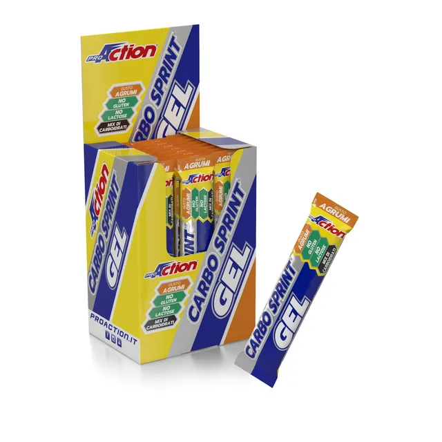 proaction-carbo-sprint-gel-agrumi-gel-energetico-25-stick-da-25-ml image 1
