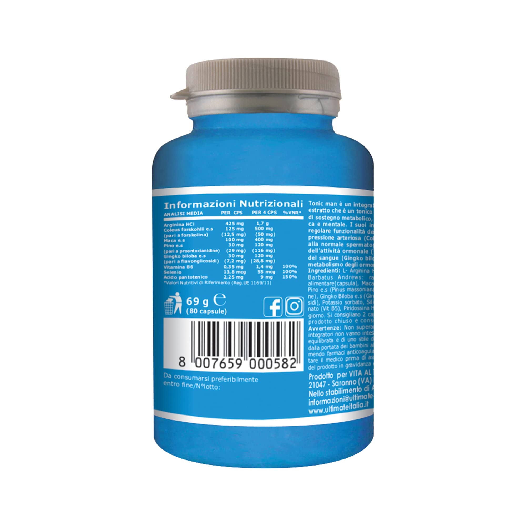 ultimate-italia-tonic-man-integratore-con-arginina-maca-e-selenio-80-compresse image 2