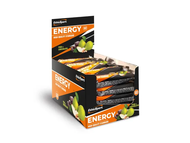 ethicsport-barretta-energetica-pera-cioccolato-25x35g-box-endurance image 1