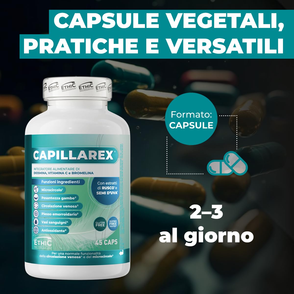 ethicsport-ethic-nutraceutici-capillarex-con-diosmina-45-capsule-vegetali image 5