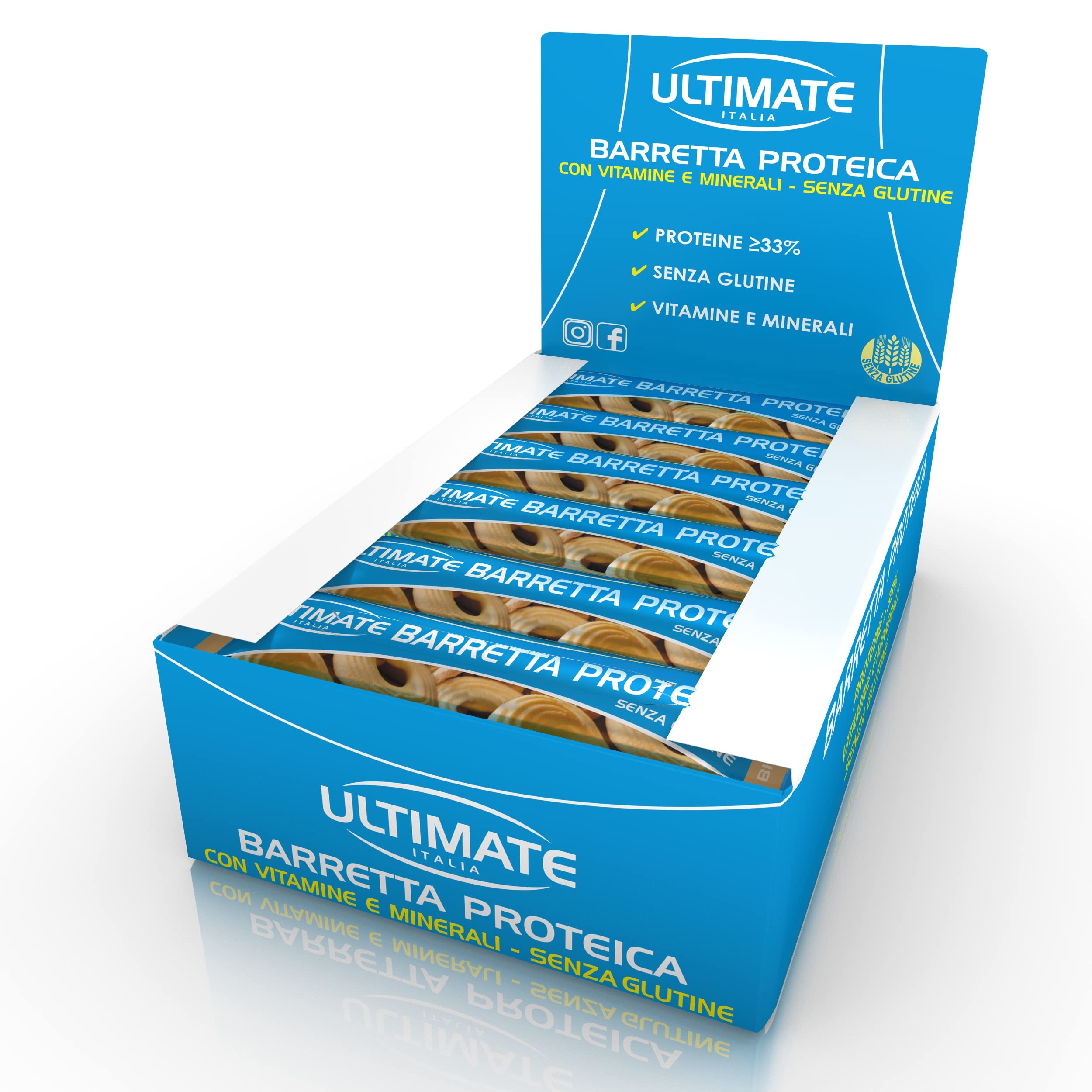 ultimate-italia-barretta-proteica-33-gusto-cacao-con-vitamine-e-minerali image 8