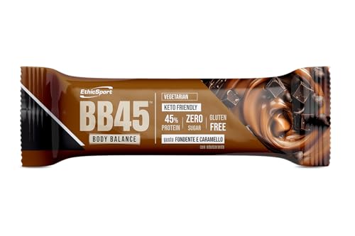 ethicsport-bb45-body-balance-fondente-caramello-barretta-proteica-45-18-x-35-g image 2