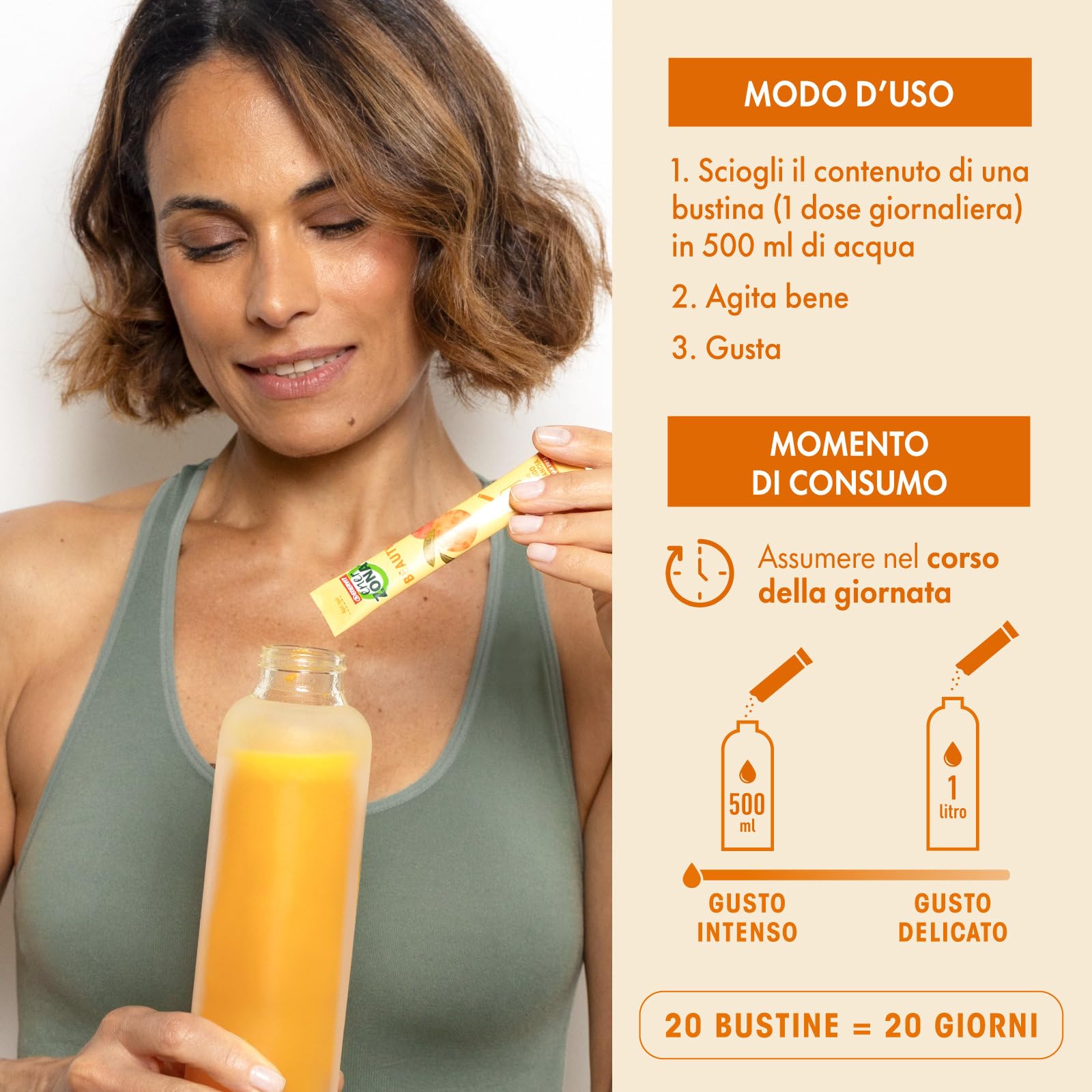 enervit-enerzona-care-beauty-collagene-verisol-20-bustine-mango-arancia image 4