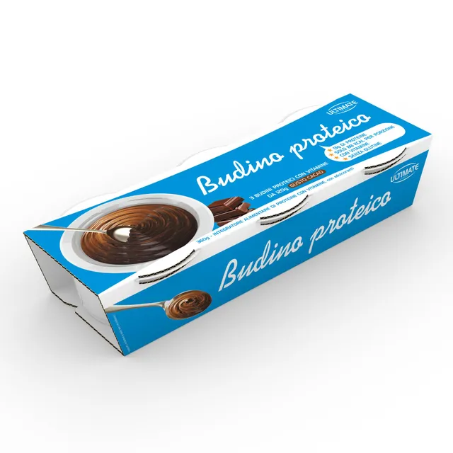 ultimate-italia-budino-proteico-cacao-3x120g-13g-proteine-88-kcal image 1