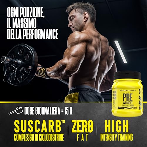 proaction-pre-workout-con-creatina-citrullina-beta-alanina-caffeina-300g-20-porz image 8