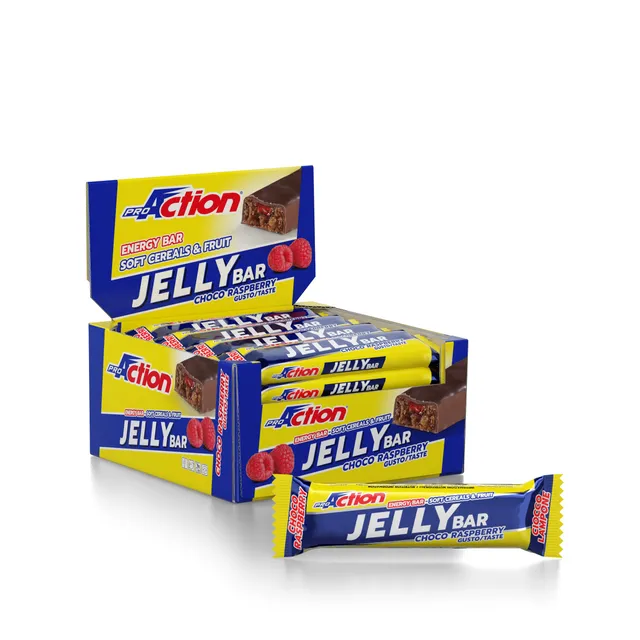 proaction-x1r8xt-jelly-bar-ciocco-lampone-barretta-energetica-16-x-40-g image 1