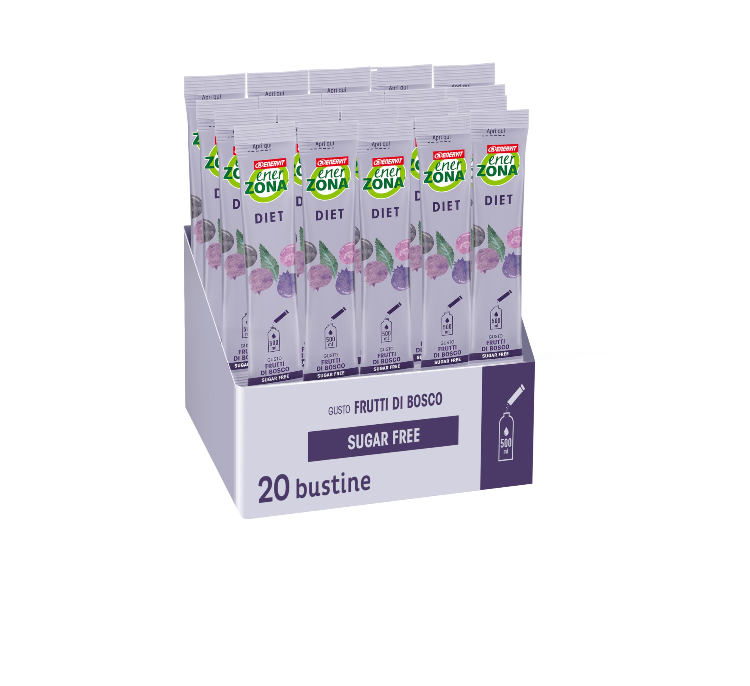 enervit-enerzona-care-diet-frutti-di-bosco-integratore-dieta-20-bustine image 1