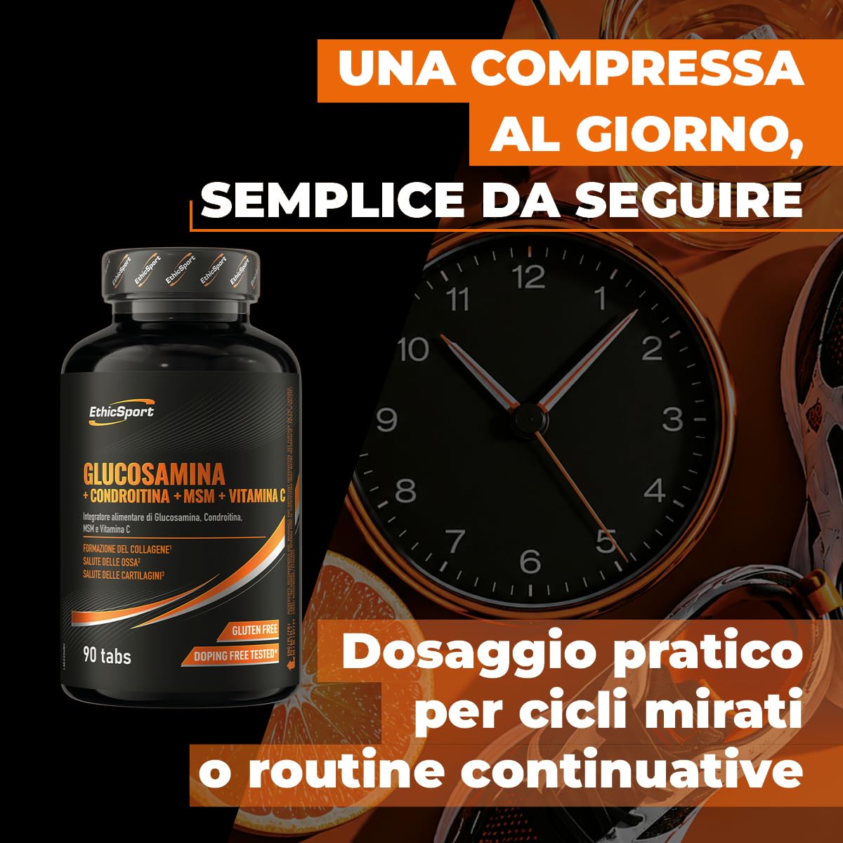 ethicsport-glucosamina-condroitina-msm-vitamina-c-integratore-articolazioni-90-c image 5
