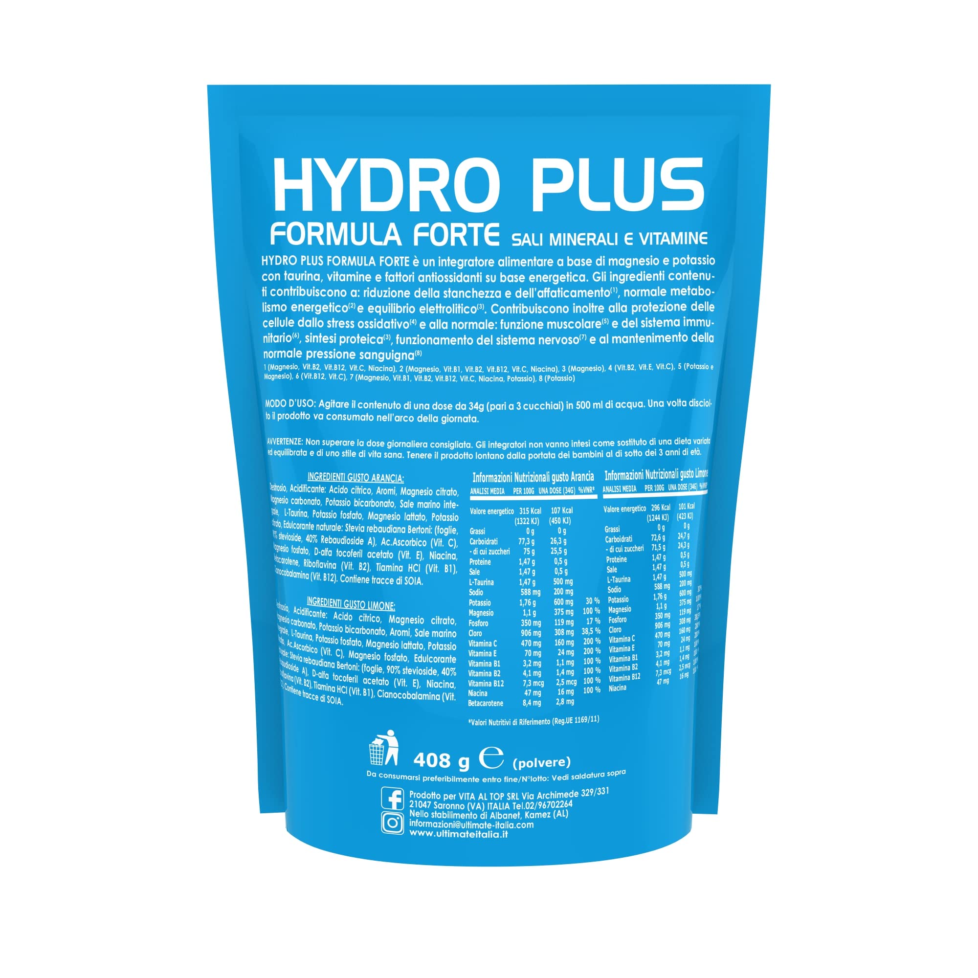 ultimate-italia-hydro-plus-integratore-idrosalino-magnesio-potassio-408-g-gusto- image 2