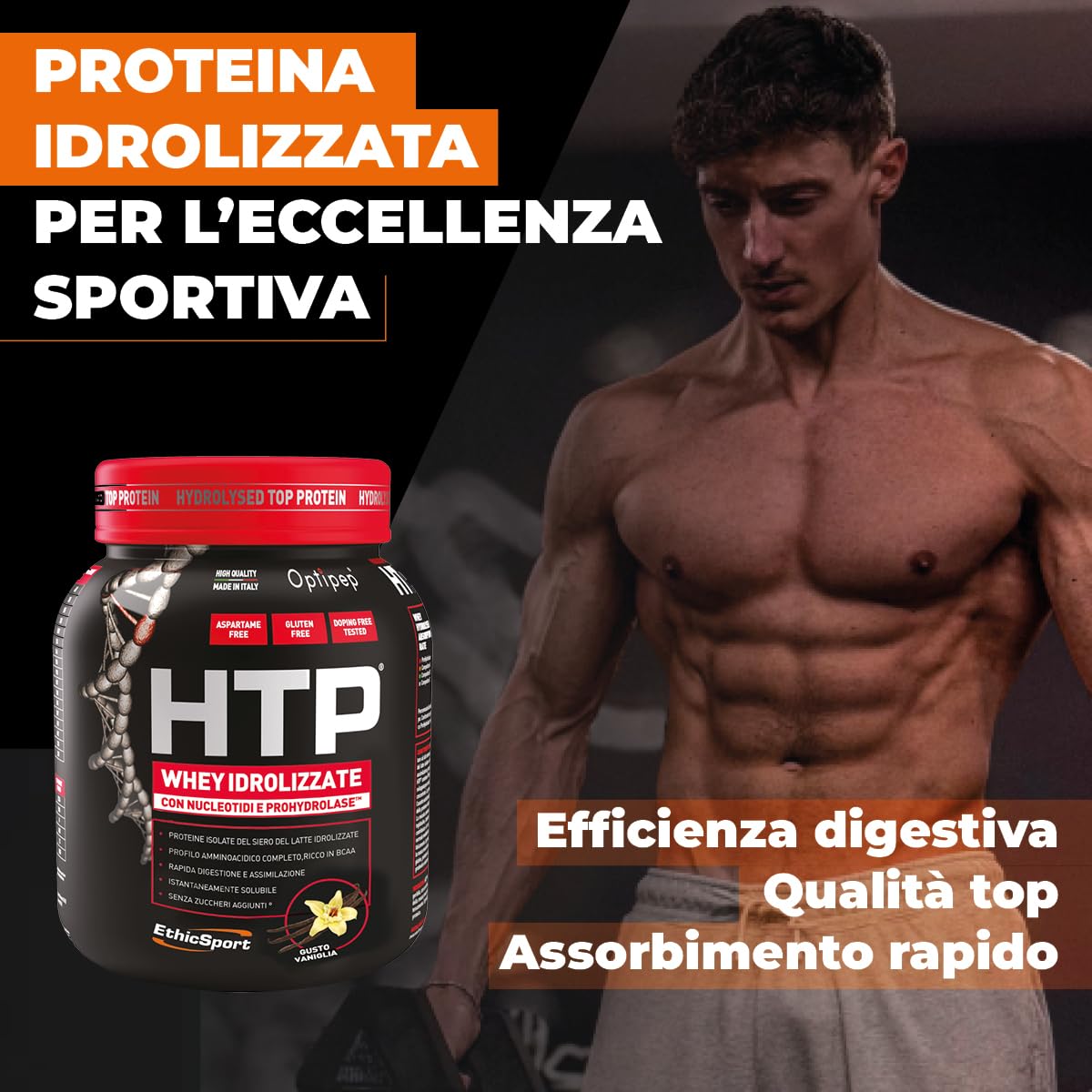 ethicsport-htp-proteine-whey-isolate-e-idrolizzate-optipep-750-g-vaniglia image 2