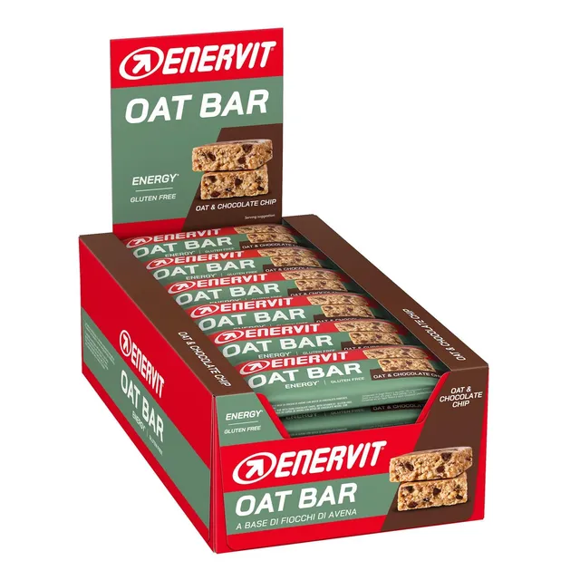 enervit-oat-bar-oat-chocolate-chip-barretta-avena-senza-glutine-25-x-50-g image 1