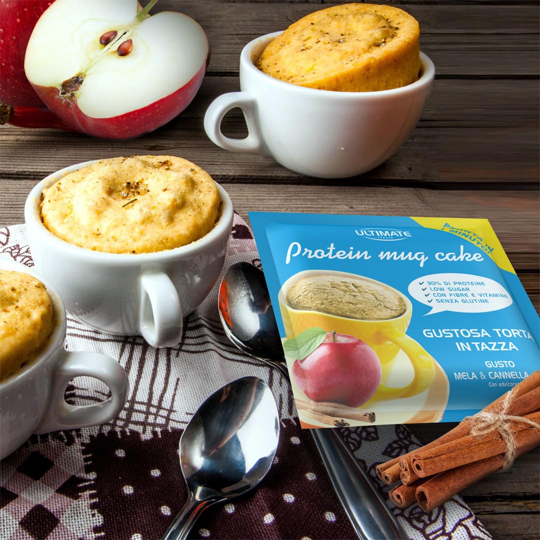 ultimate-italia-protein-mug-cake-mela-cannella-preparato-proteico-12pz image 4